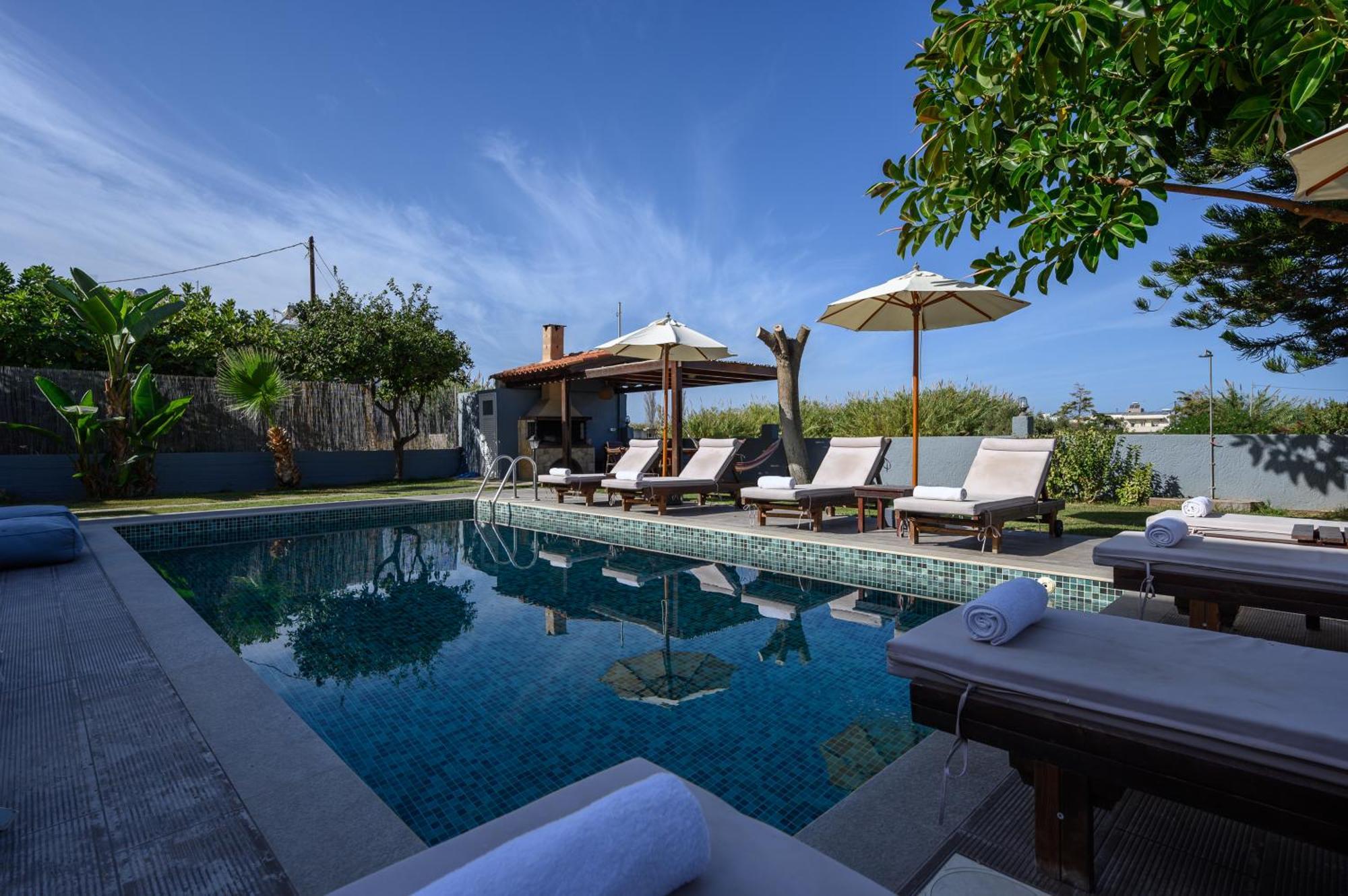 Platanias Villa Spyros المظهر الخارجي الصورة