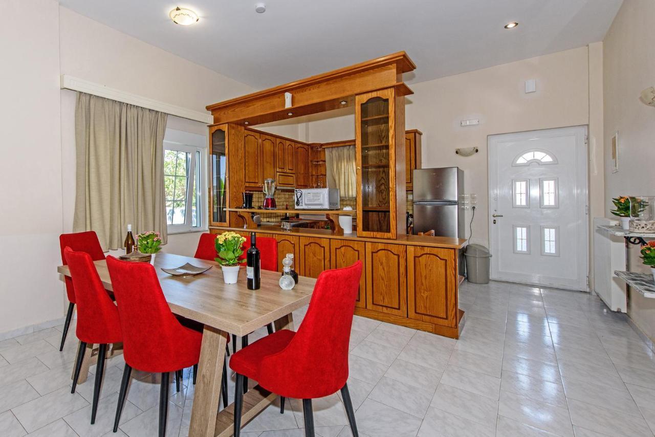 Platanias Villa Spyros المظهر الخارجي الصورة